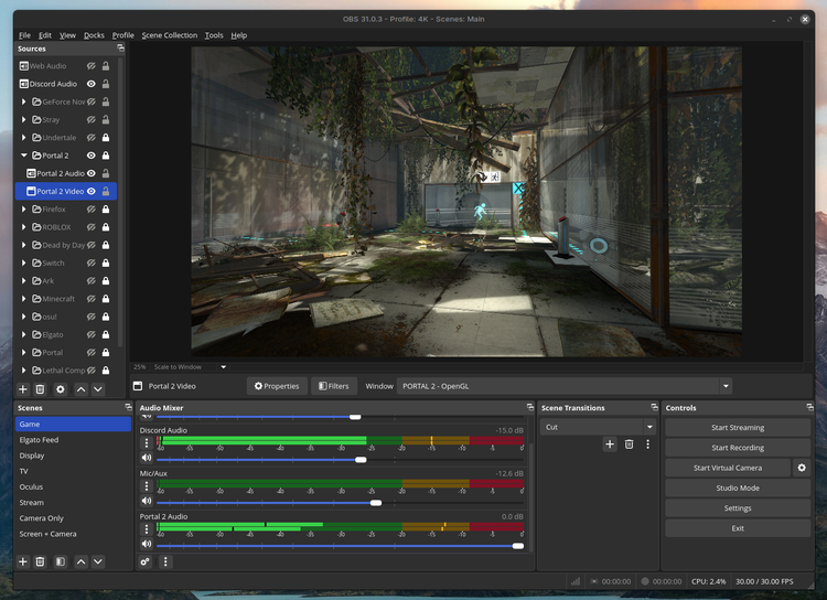 How to Capture Per-Application Audio on Linux with OBS