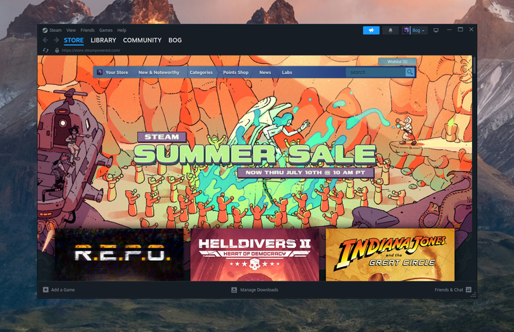 How to Install Steam on Linux Mint