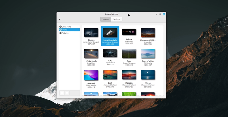 How to change your background on Linux Mint Cinnamon