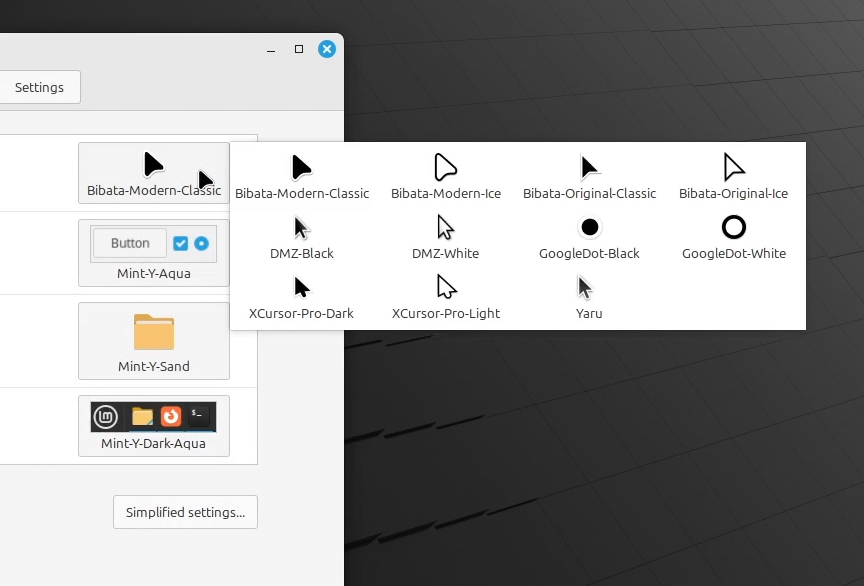 How to change your cursor in Linux Mint Cinnamon